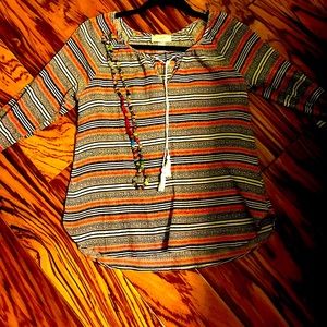 LOFT/ANN Tylor BOHO style top